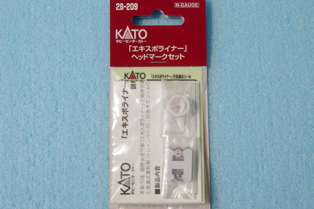 Amazon.co.jp: KATO エキスポライナー ヘッドマークセット 28-209 EF80